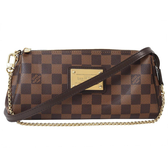 Louis Vuitton Handbags - Louis Vuitton Eva Damier Ebene Brown bag shoulder